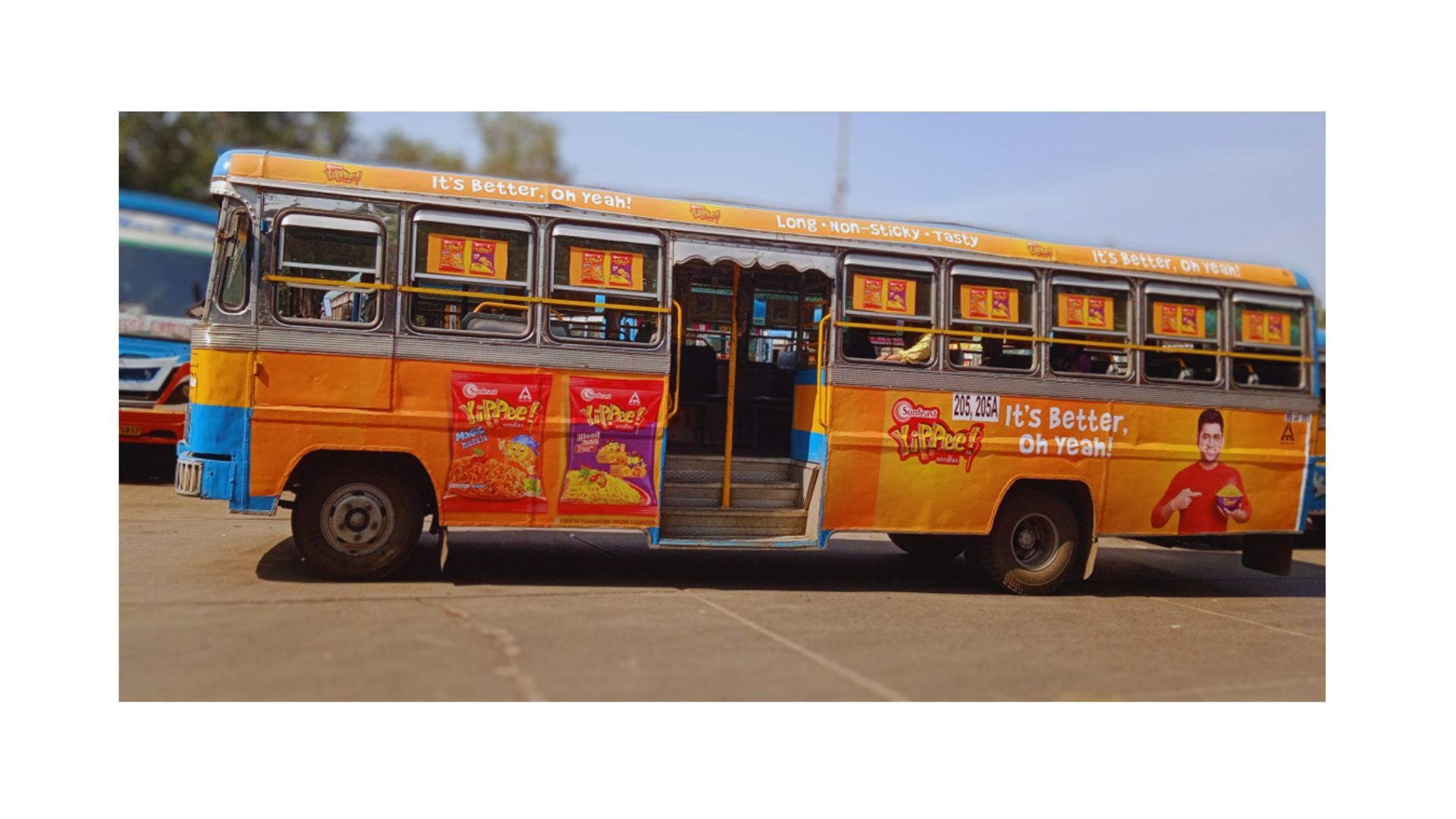 Noodles Bus Campaign
