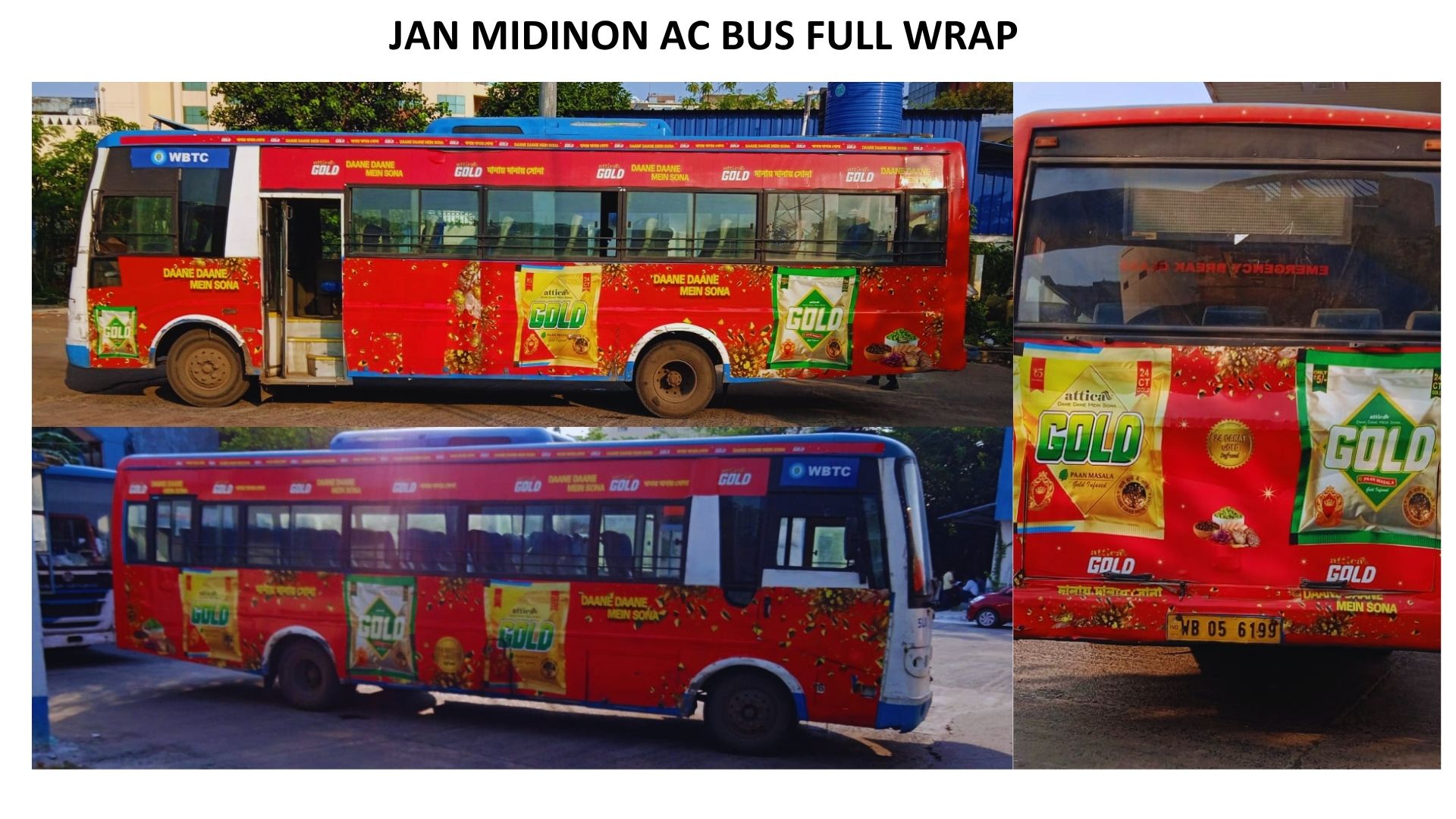 Bus Branding in Kolkata & Pan-India — Campaign 5