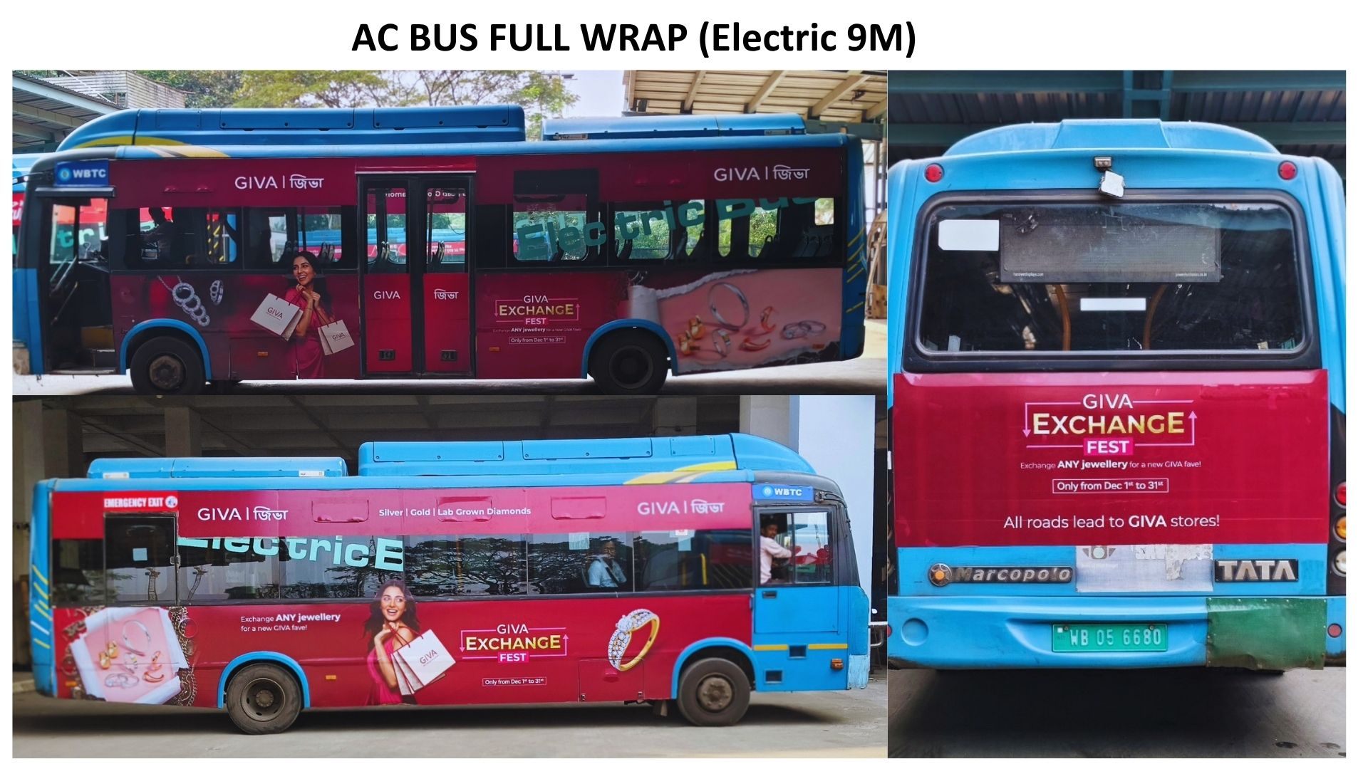 Bus Branding in Kolkata & Pan-India — Campaign 3