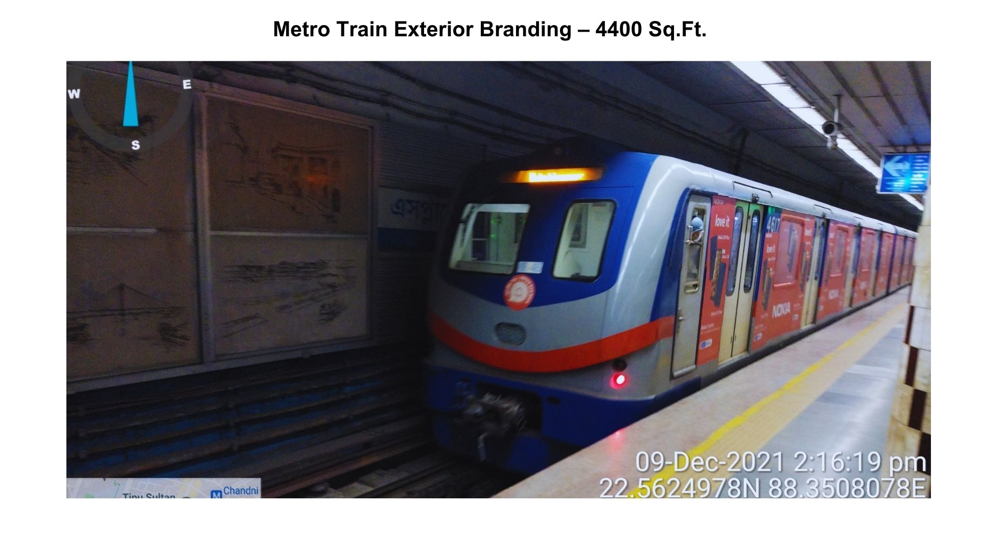Metro Train Exterior