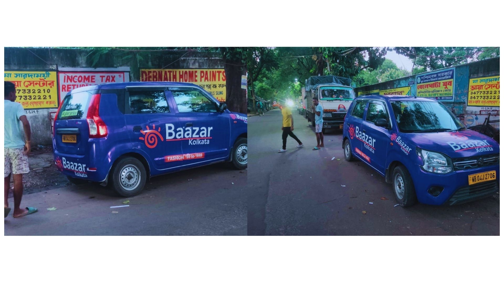 Cab & Taxi Branding in Kolkata — Campaign 2