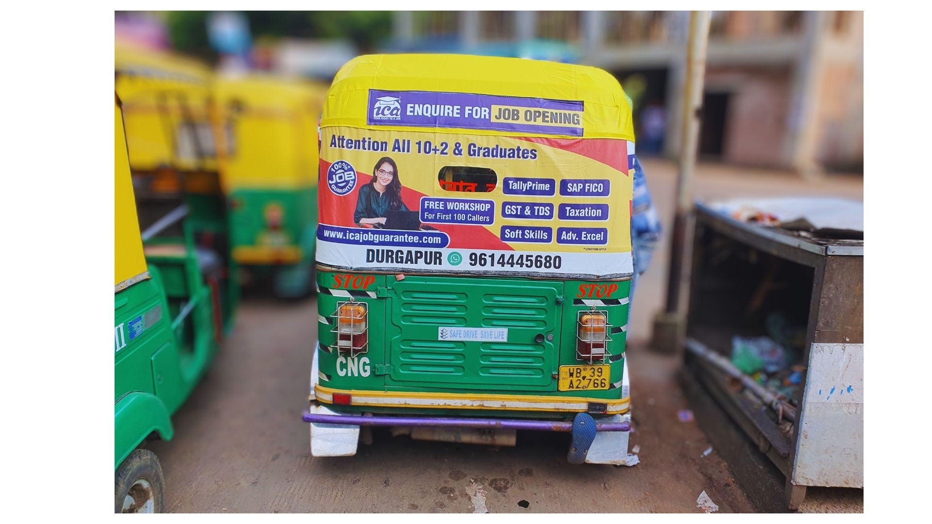 Auto Rickshaw Hood Branding — Pan-India — Campaign 3