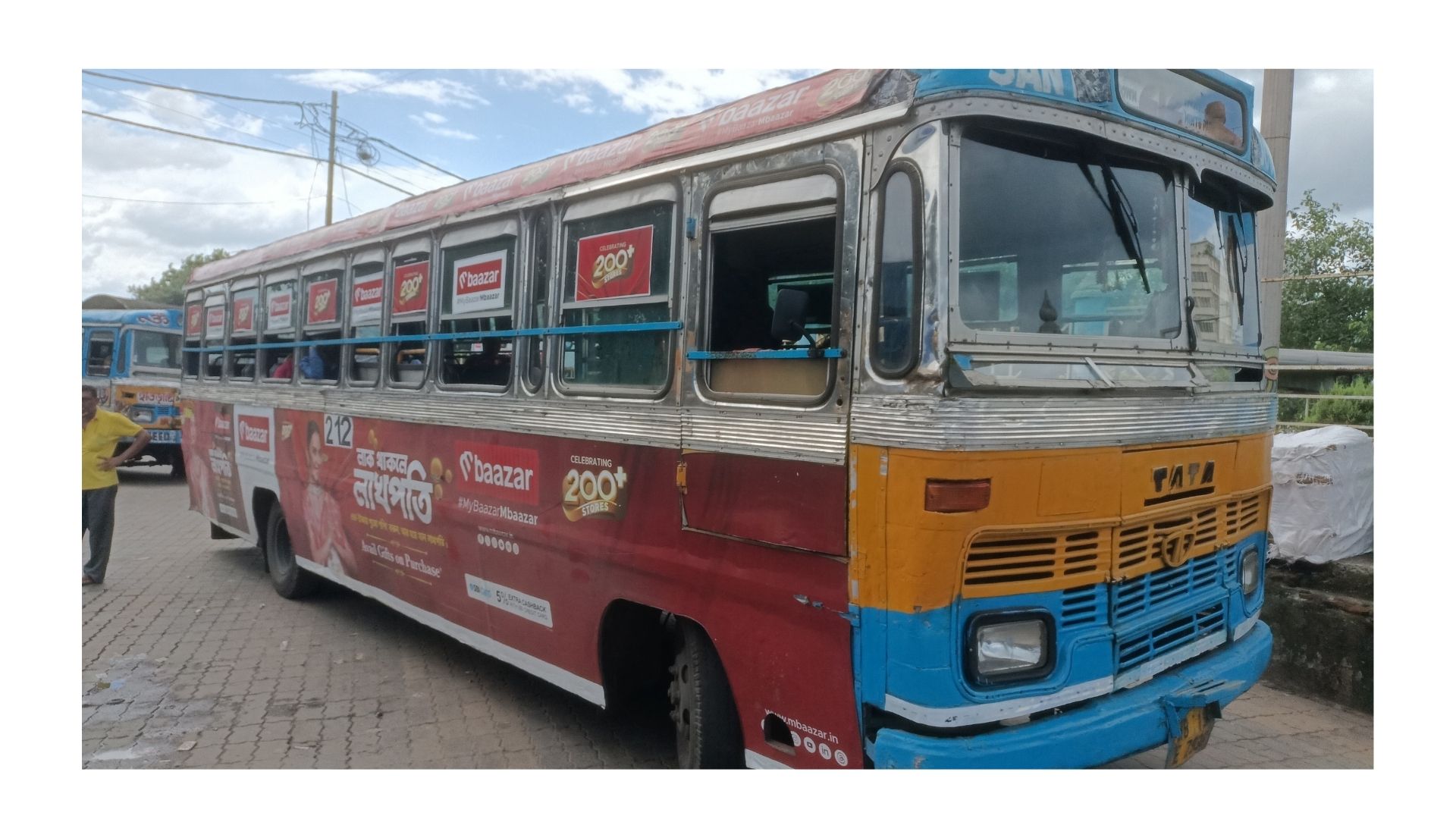 mbaazar 200+ Stores Bus Wrap