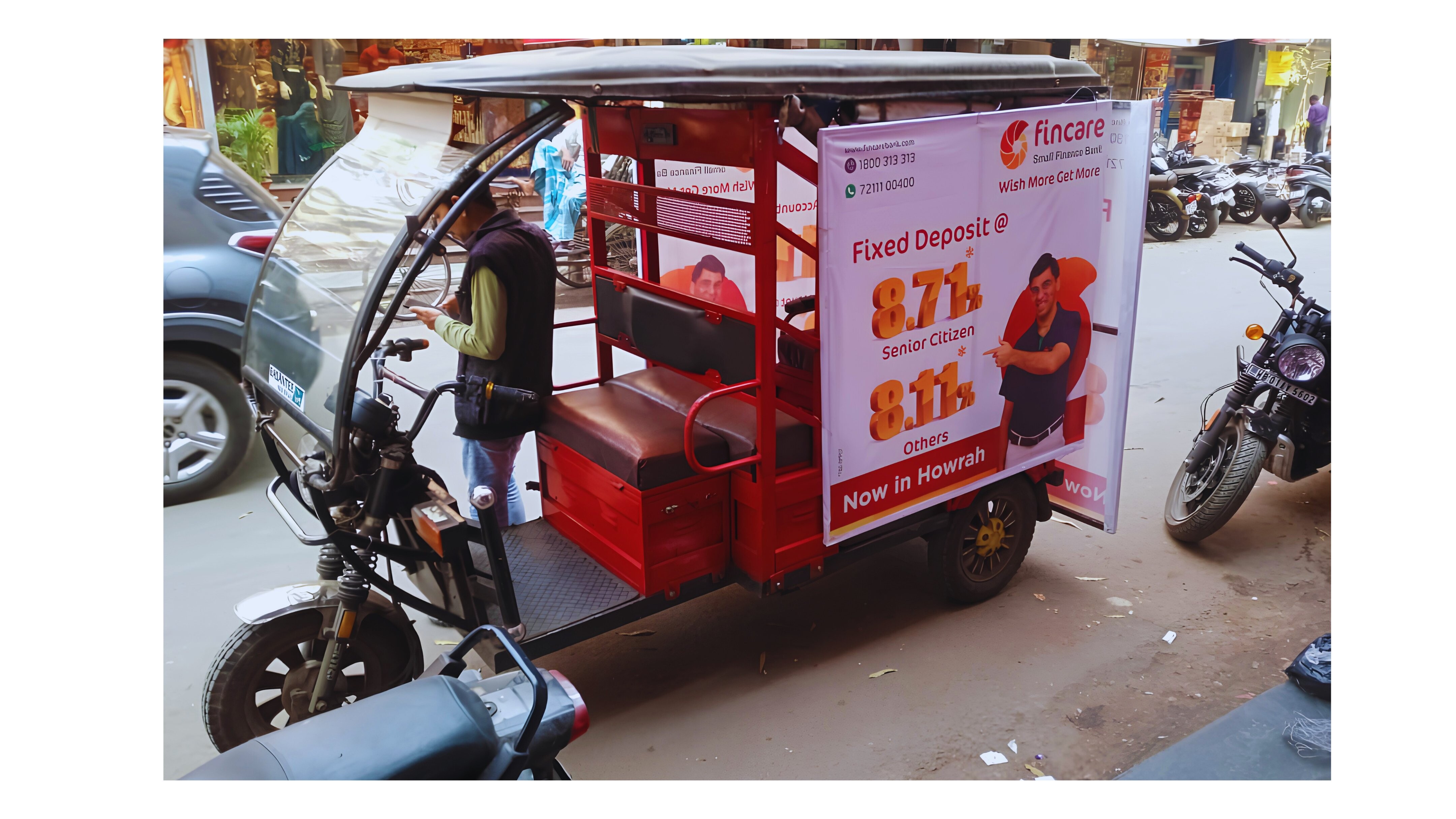 Fincare 8.71% FD Toto Branding