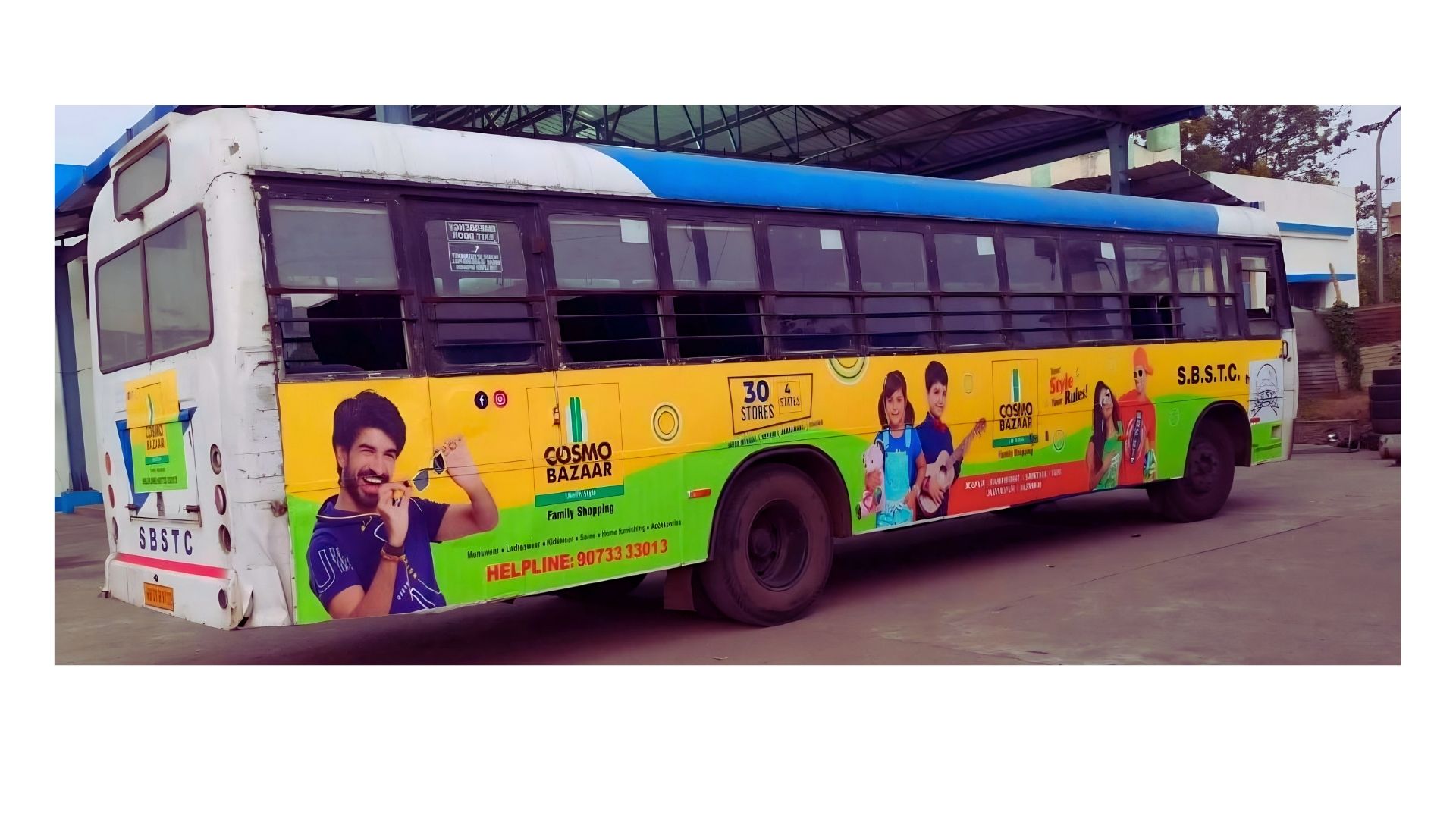 Bus Branding in Kolkata & Pan-India — Campaign 2