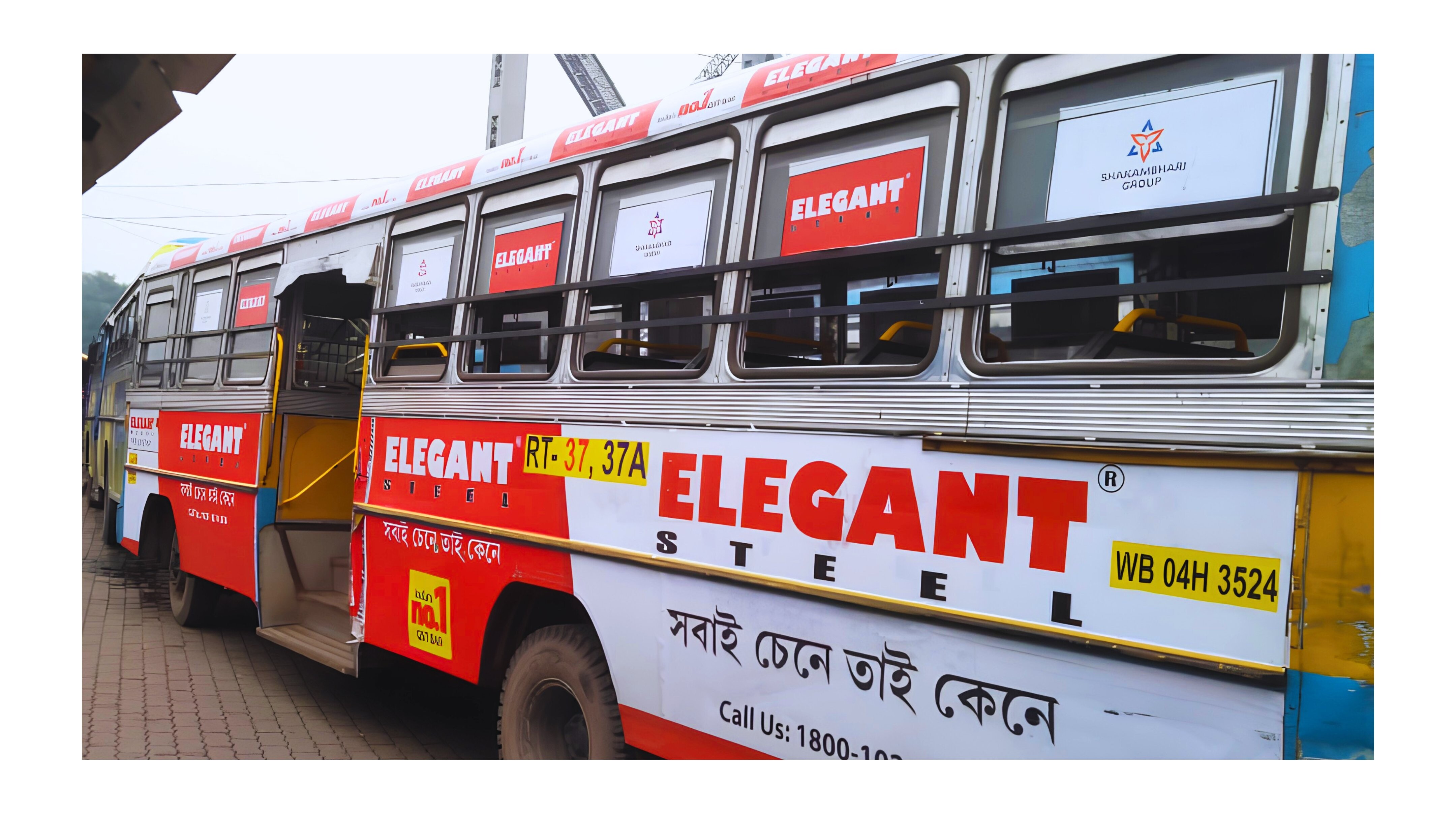 Elegant Steel Route 37/37A Bus