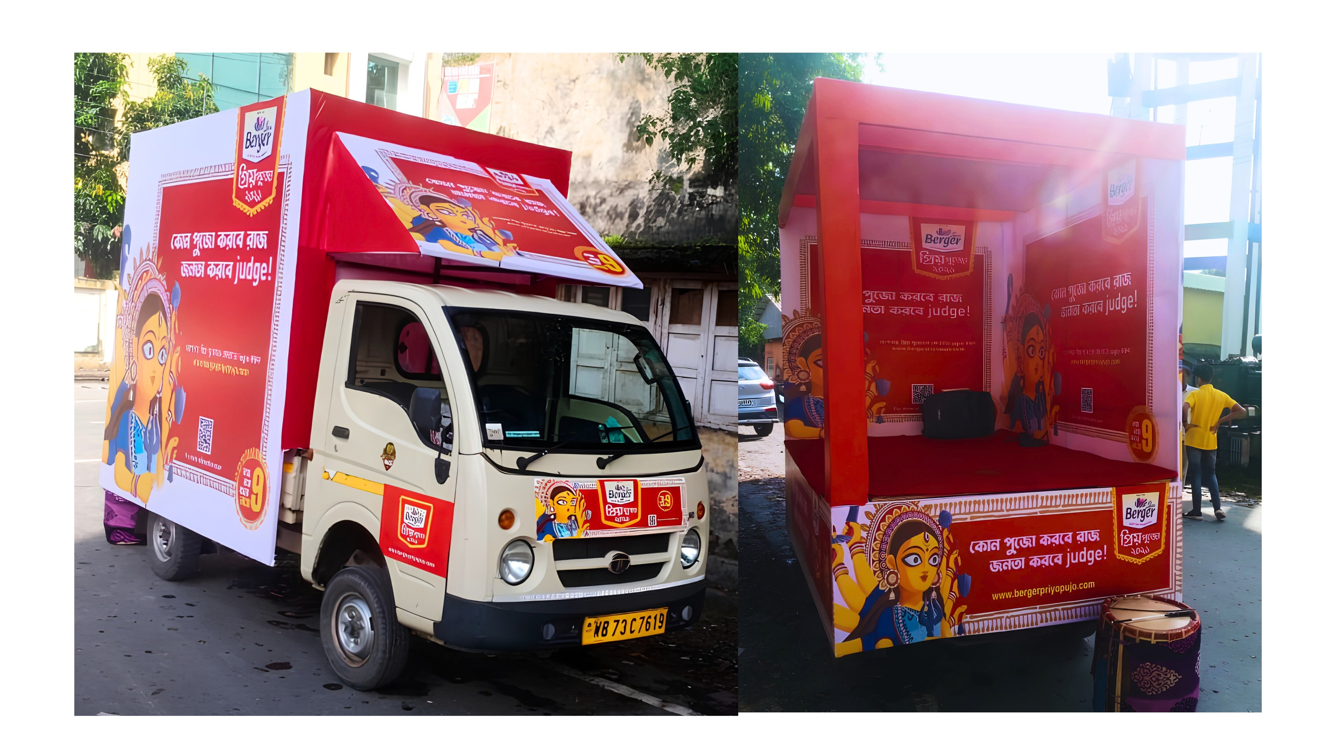 Berger Priyo Pujo Mobile Van