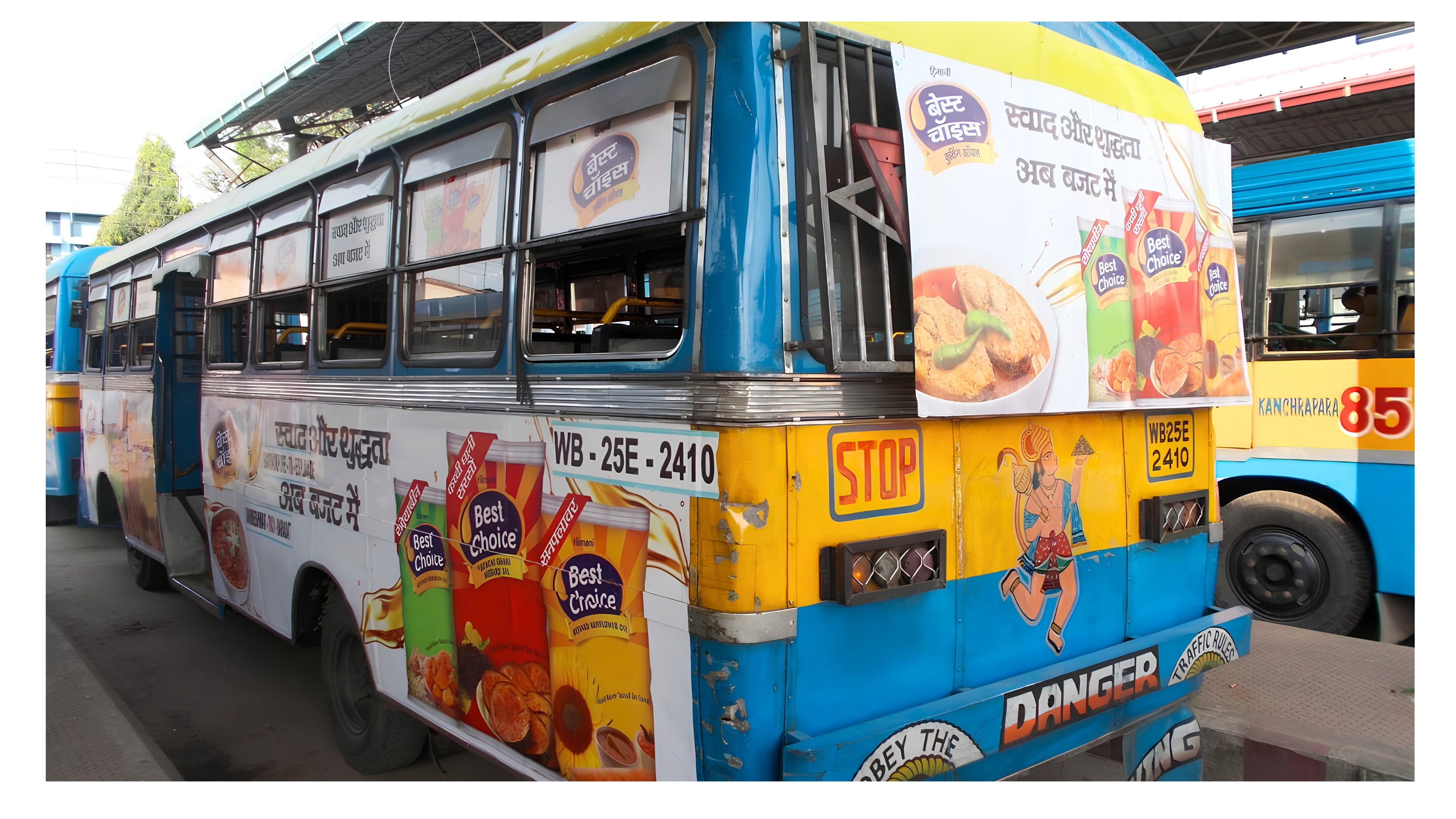 Best Choice Edible Oil Bus Wrap