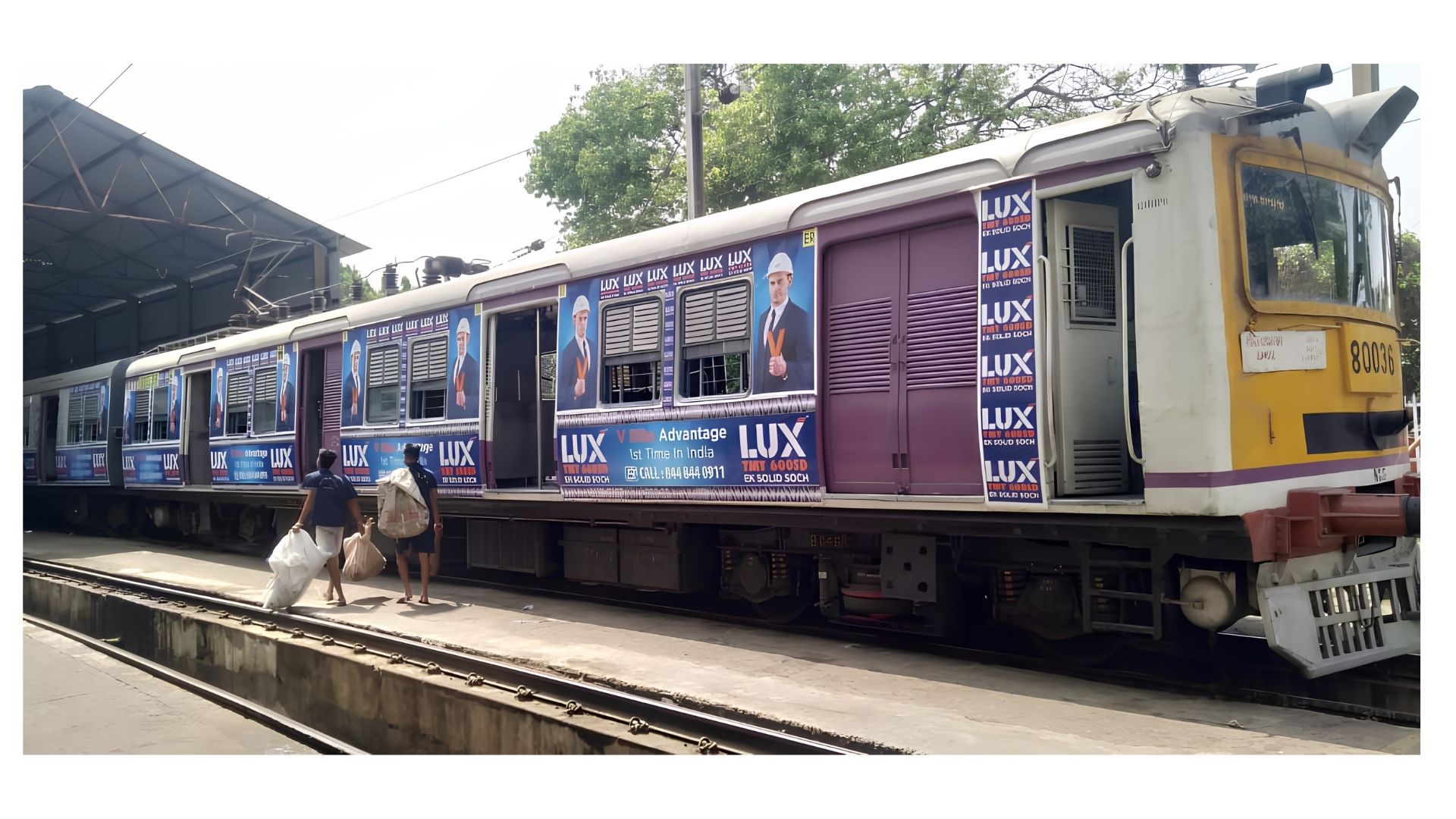 Train Branding on Eastern Railway Locals — Campaign 3