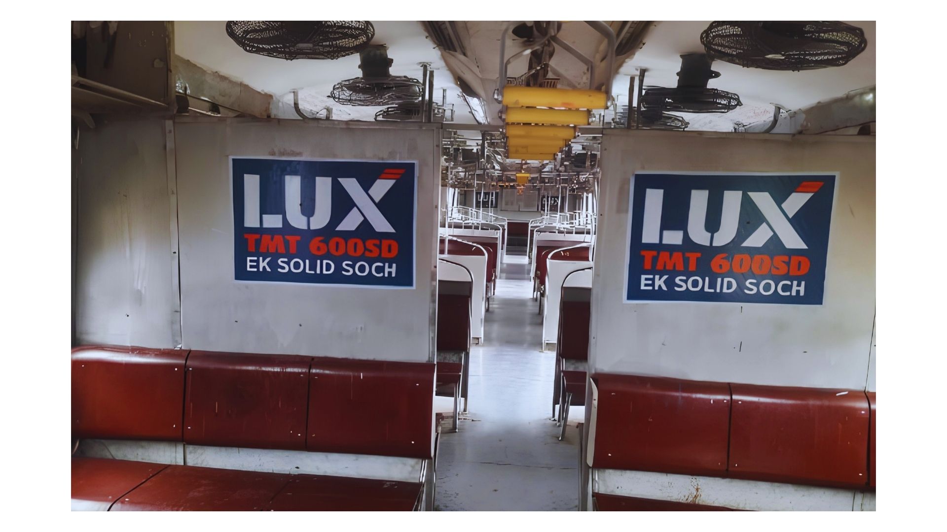 Train Branding on Eastern Railway Locals — Campaign 6